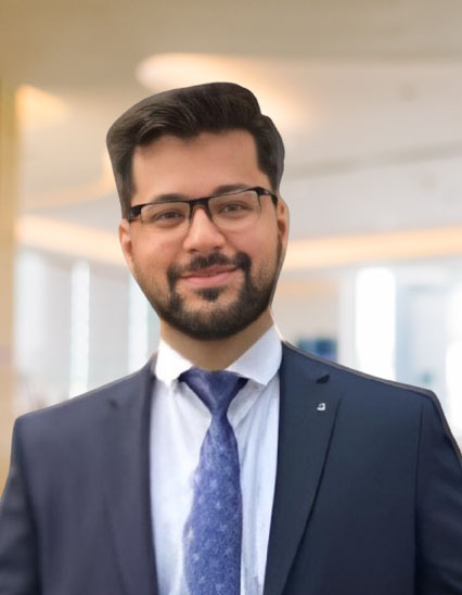 Abstract blur hotel interior